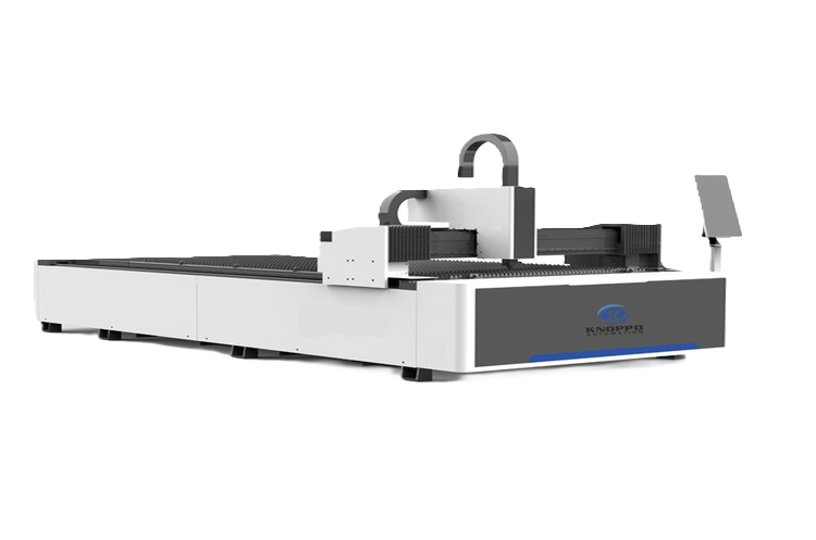 Laser cutting machine.